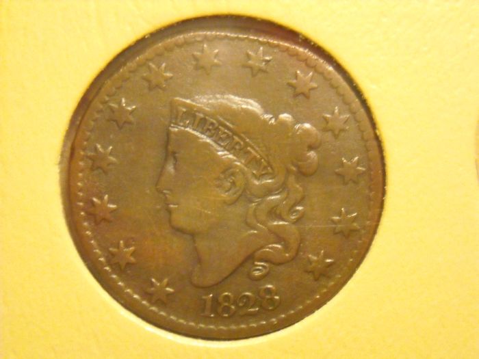 Coronet-Large-Cent:-Smaller-Than-The-Dansco-Hole?